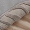 Homeroots 3 ft. Round Taupe Zebra Pattern Area Rug 395614 - alternate 4